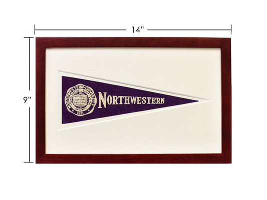 Vintage Northwestern University Hormel Pennant
