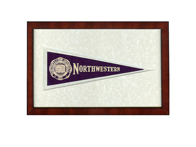 Vintage Northwestern Hormel Pennant