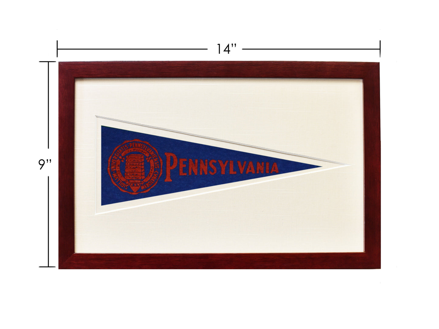 Vintage University of Pennsylvania Hormel Pennant