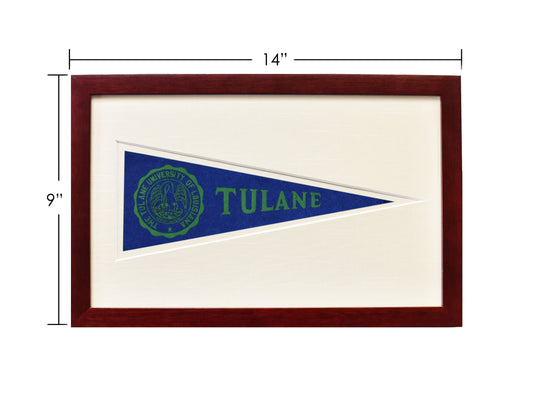 Vintage Tulane University Hormel Pennant