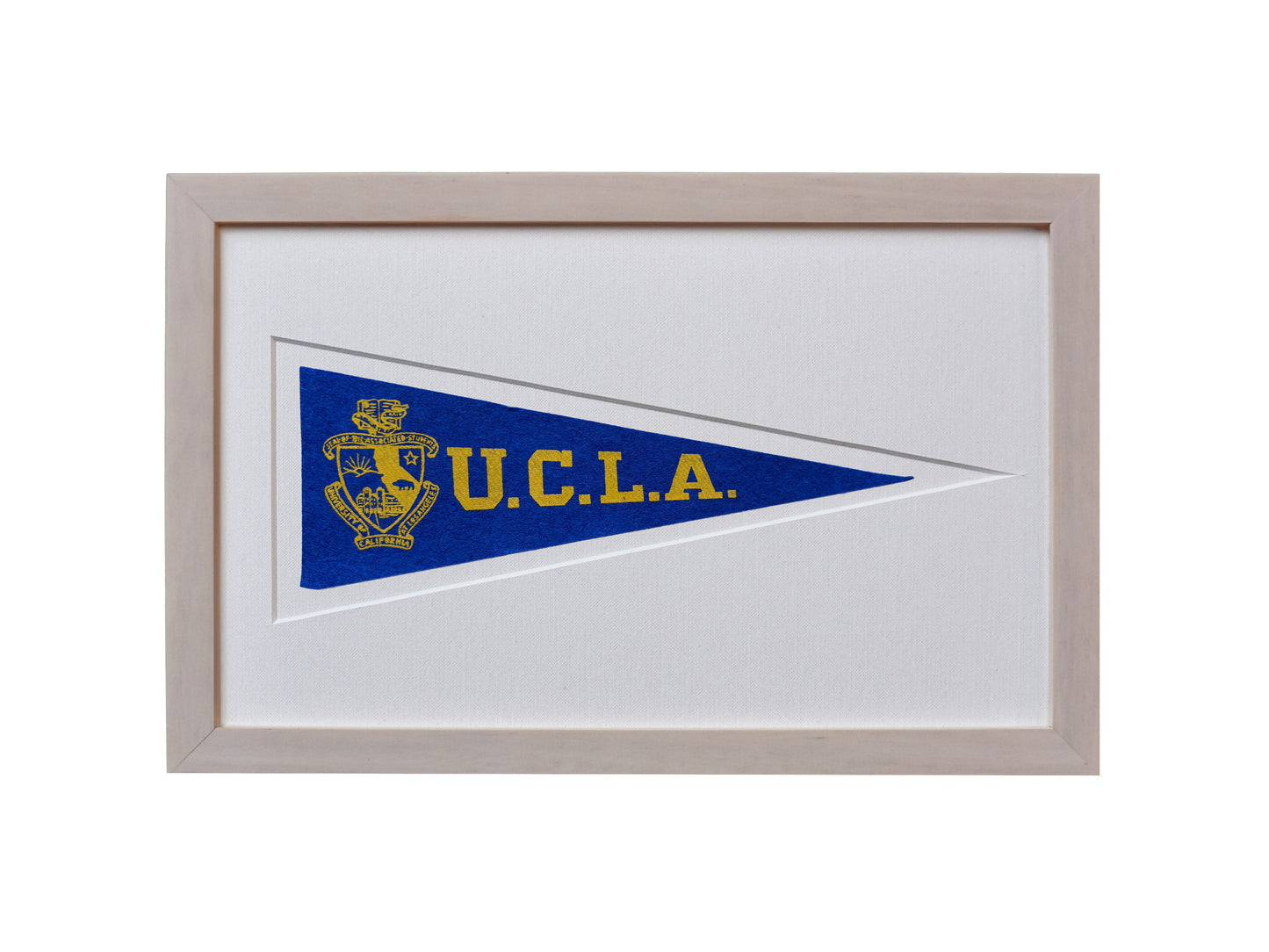 Vintage University of California Los Angeles (UCLA) Hormel Pennant