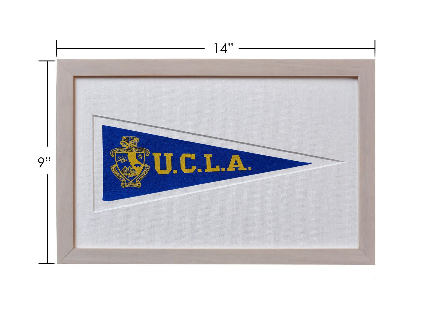 Vintage University of California Los Angeles (UCLA) Hormel Pennant