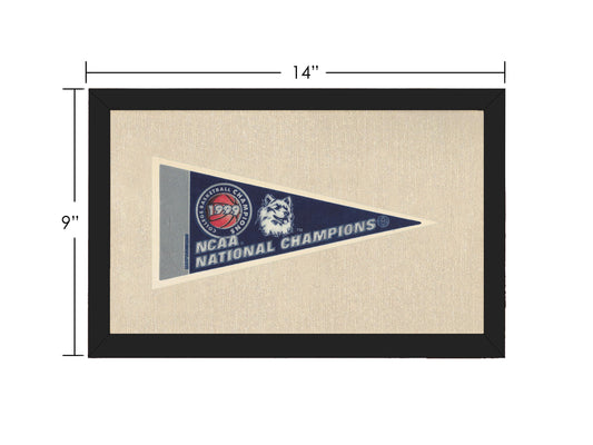 UCONN Huskies - NCAA National Champions Pennant