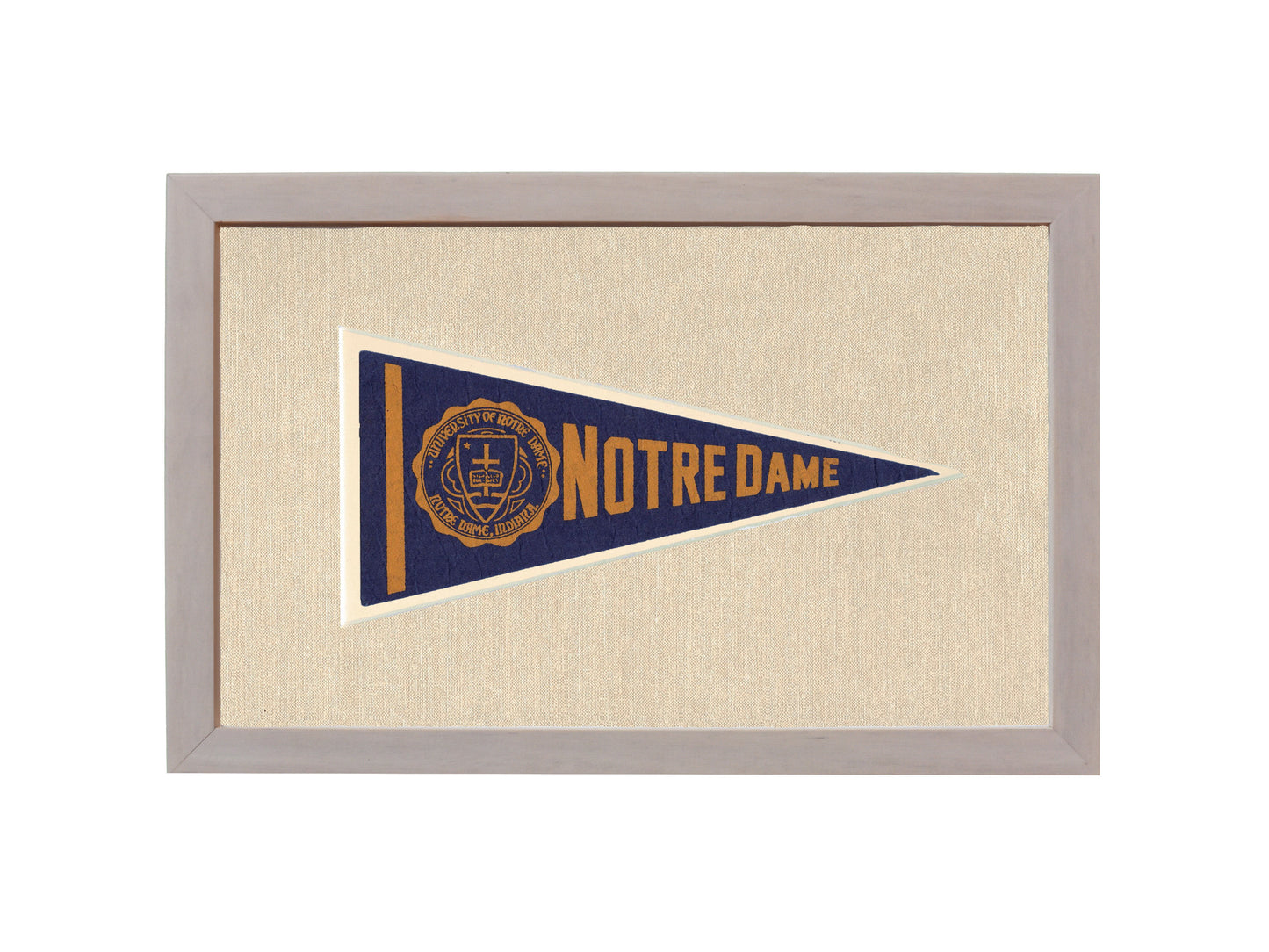 Vintage Notre Dame Pennant