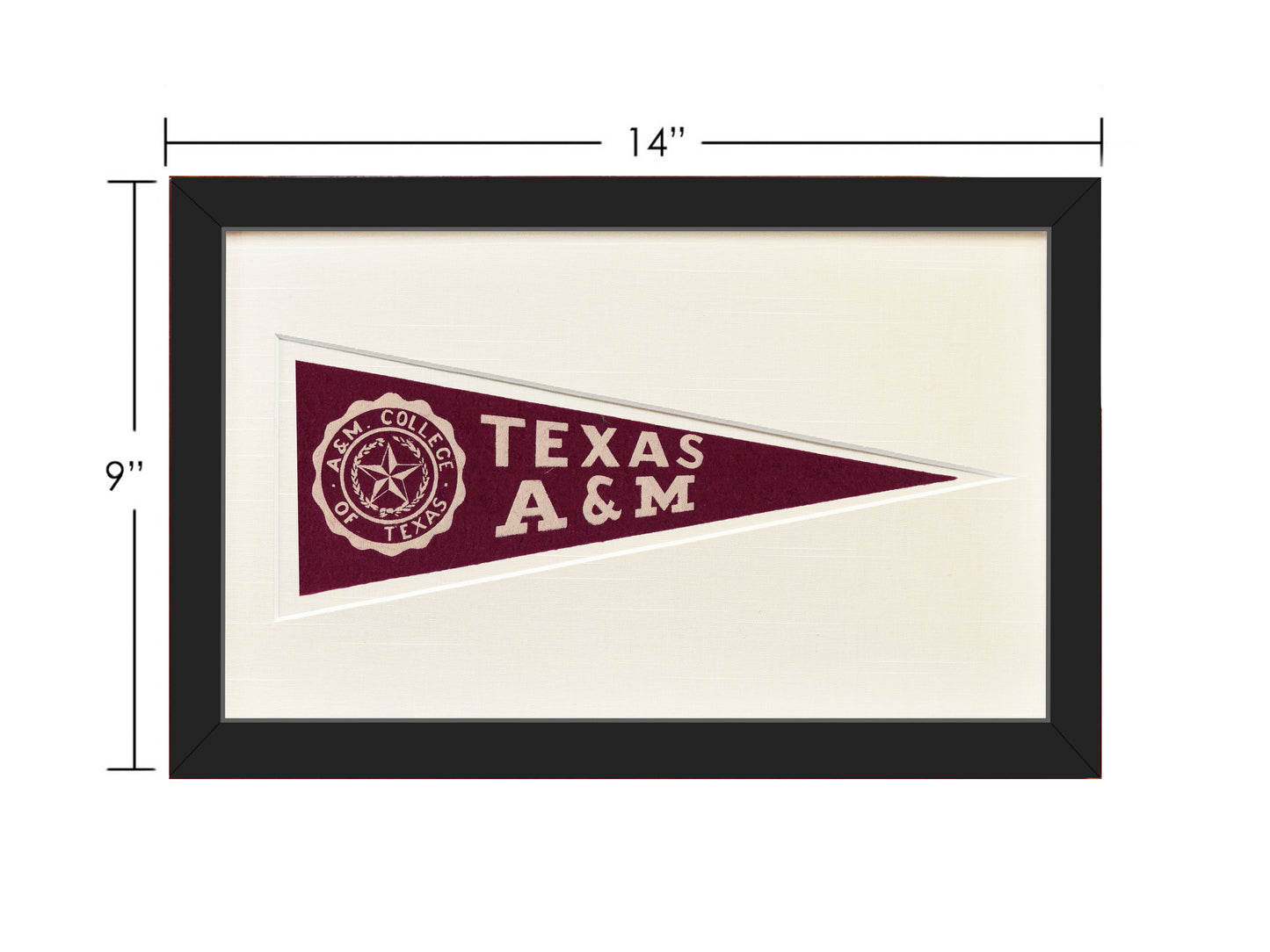 Vintage Texas A&M Hormel Pennant