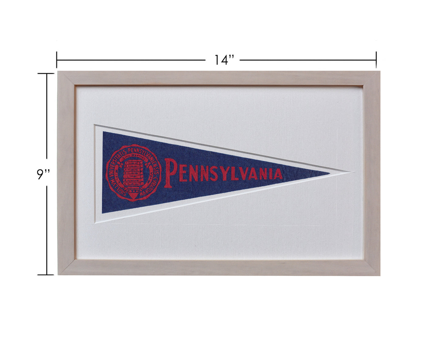 Vintage University of Pennsylvania Hormel Pennant