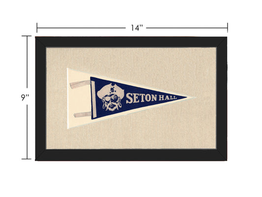 Vintage Seton Hall University Pennant