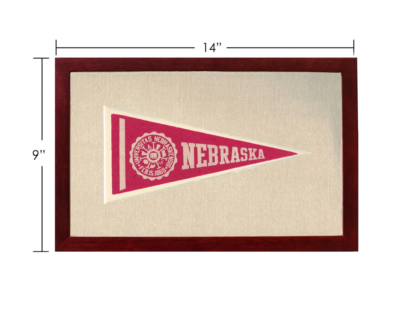Vintage University of Nebraska Pennant