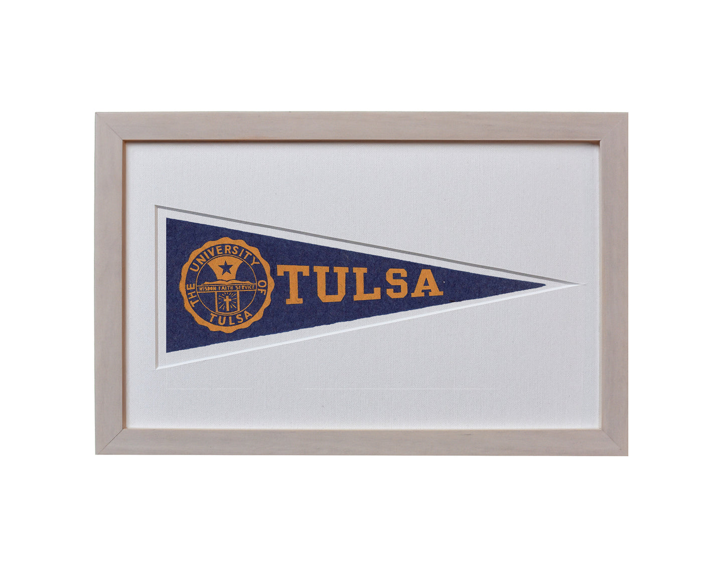 Vintage Tulsa University Hormel Pennant
