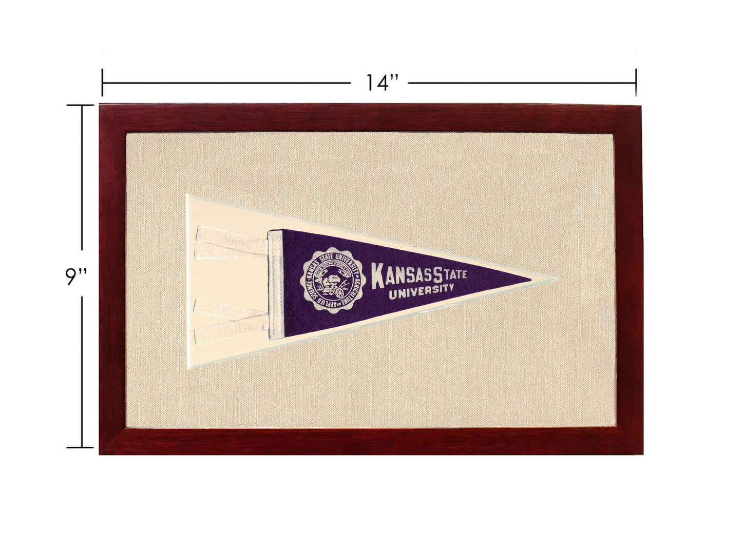 Vintage Kansas State Pennant