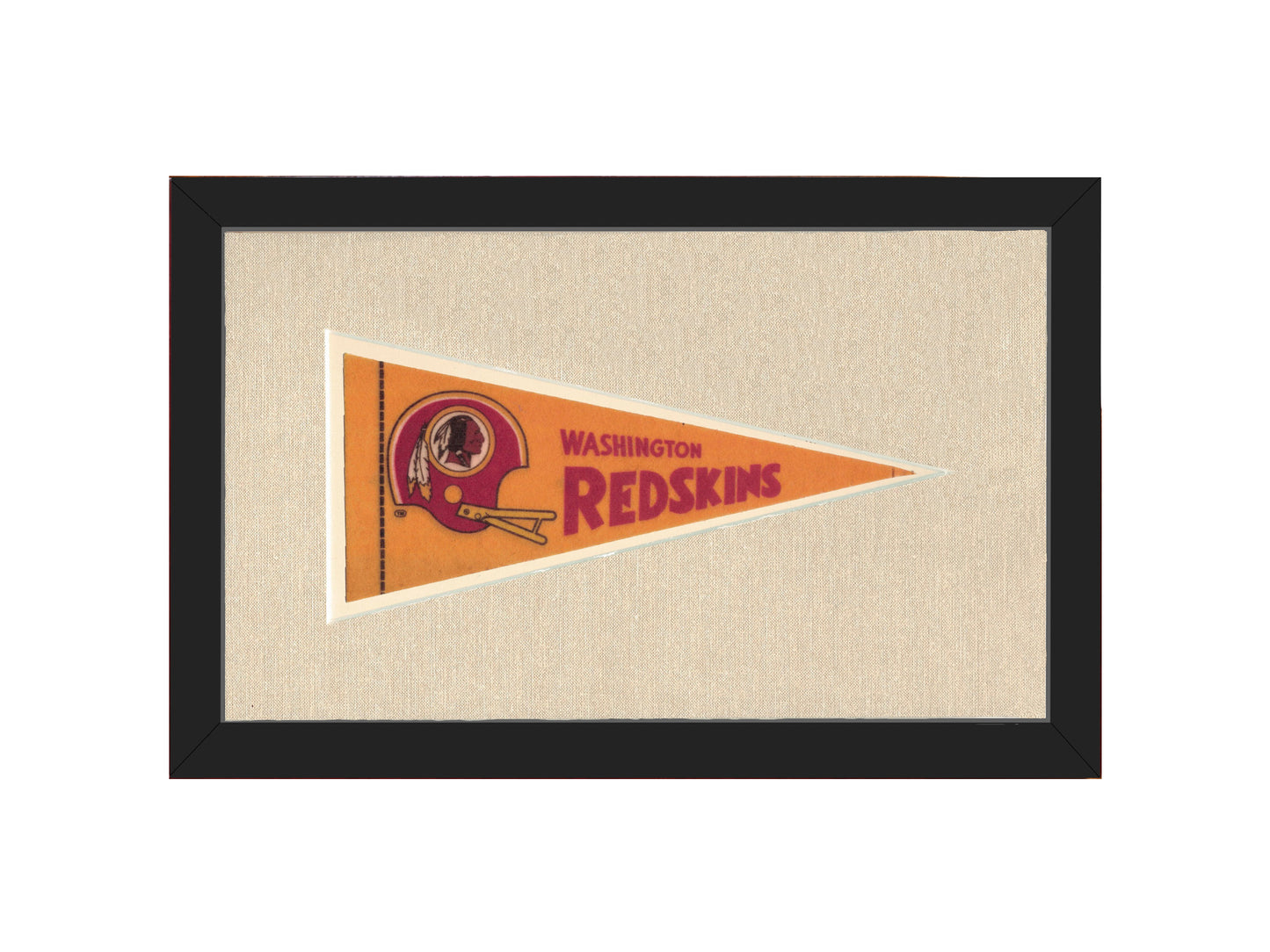 Vintage Washington Redskins Pennant