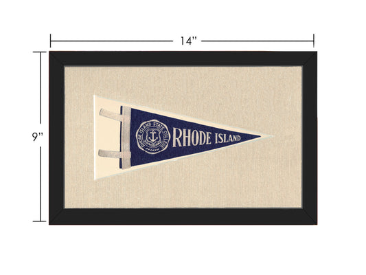 Vintage Rhode Island Pennant