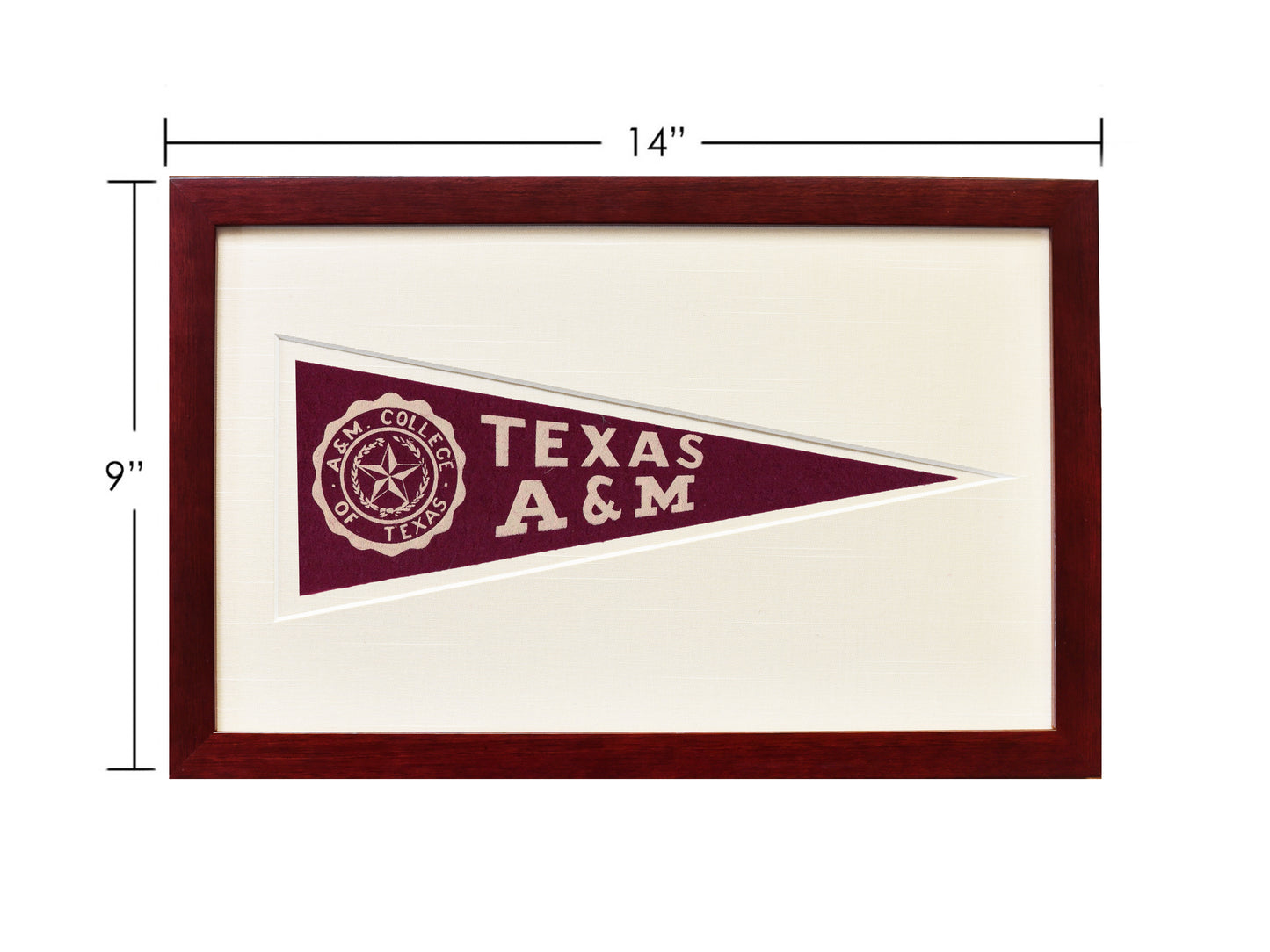 Vintage Texas A&M Hormel Pennant