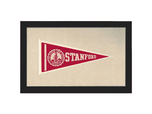 Vintage Stanford University Pennant