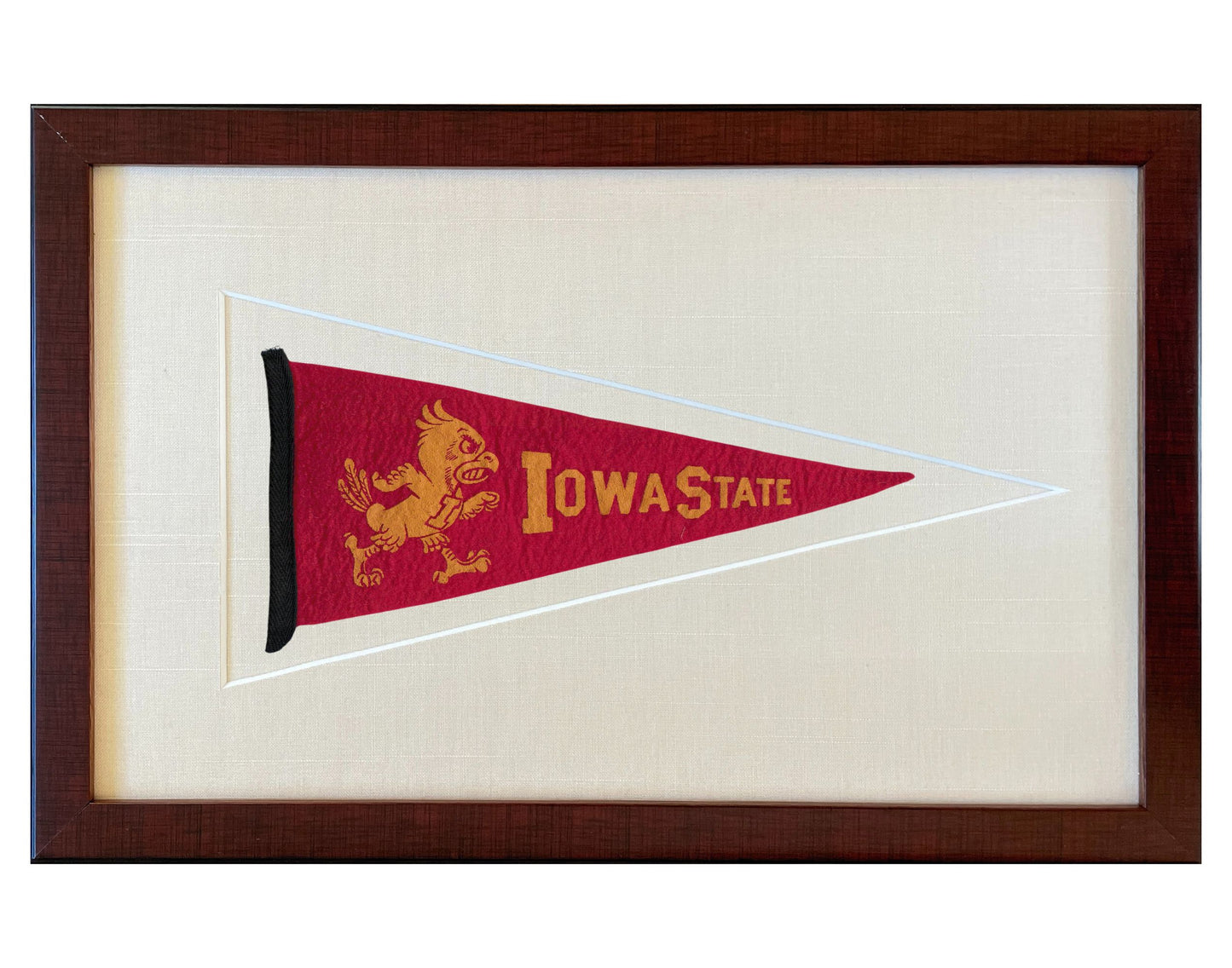 Vintage Iowa State University Pennant