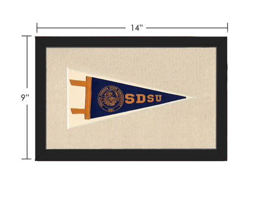 Vintage South Dakota State University Pennant