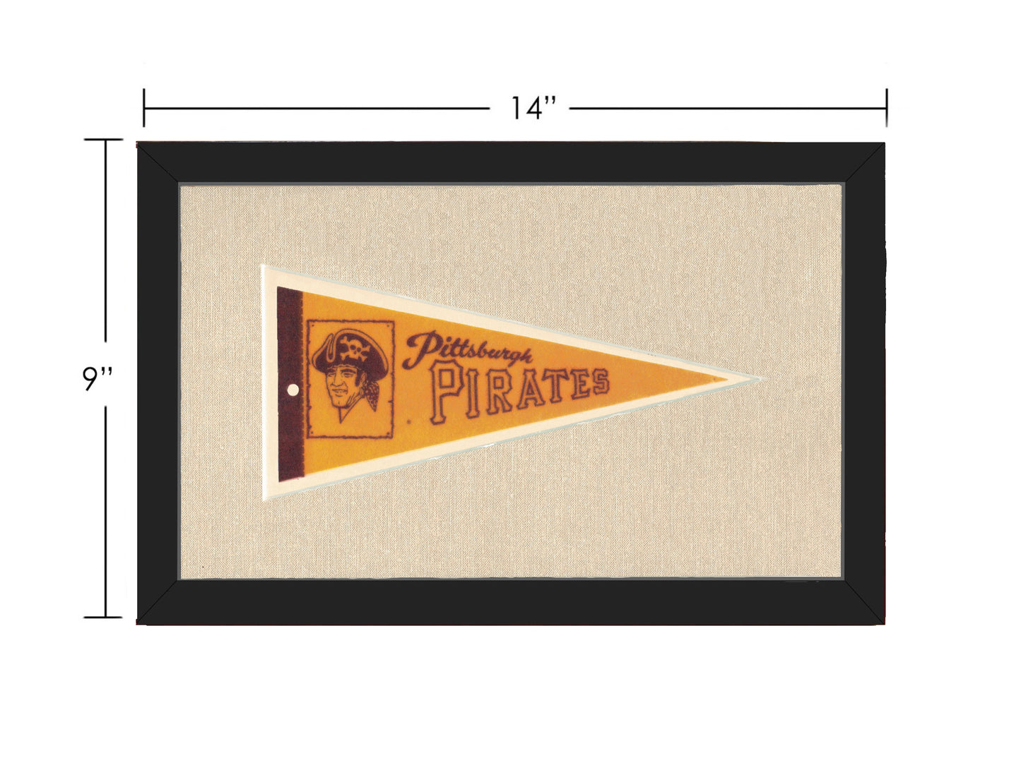 Vintage Pittsburgh Pirates Pennant