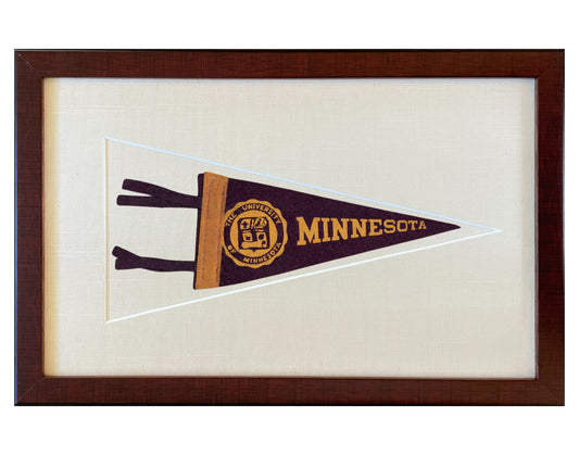 Vintage University of Minnesota Pennant