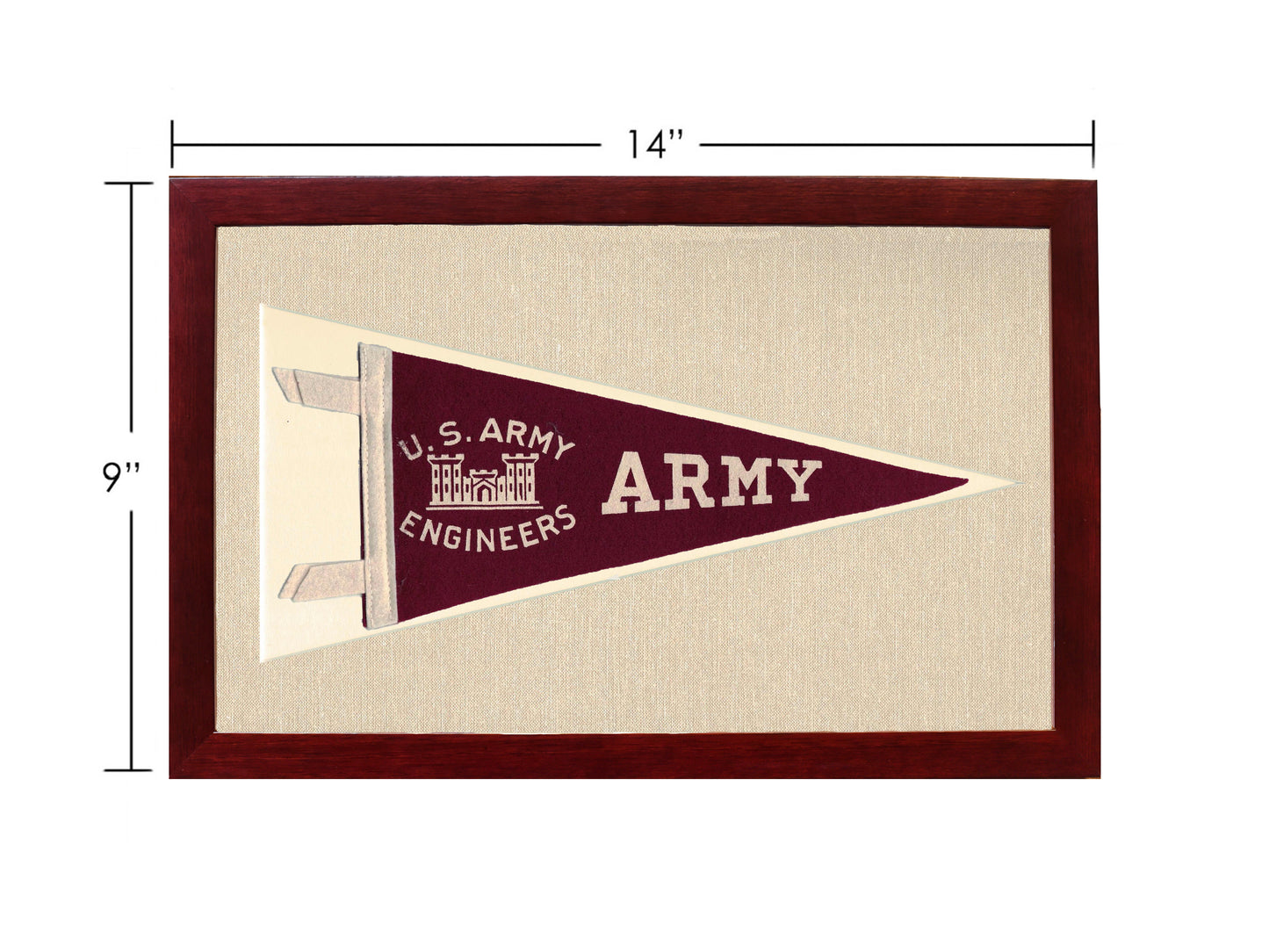 Vintage US Army Pennant