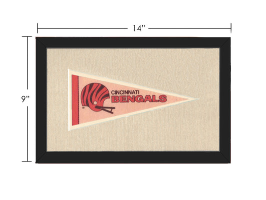 Vintage Cincinnati Bengals Pennant