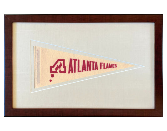 Vintage Atlanta Flames NHL Pennant