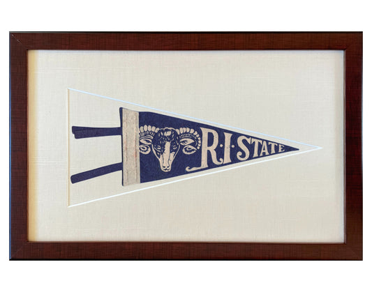 Vintage University of Rhode Island Pennant