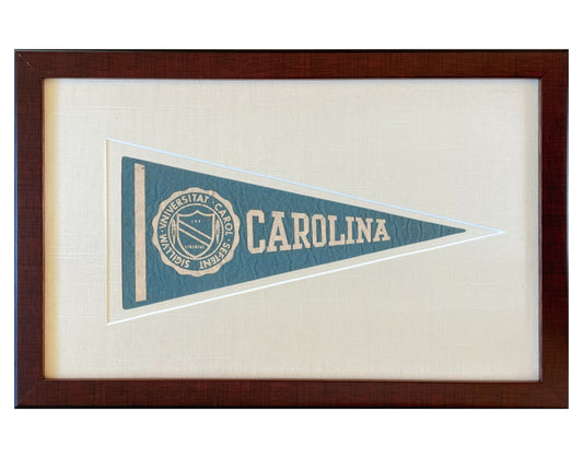 Vintage University of North Carolina (U.N.C.) Pennant