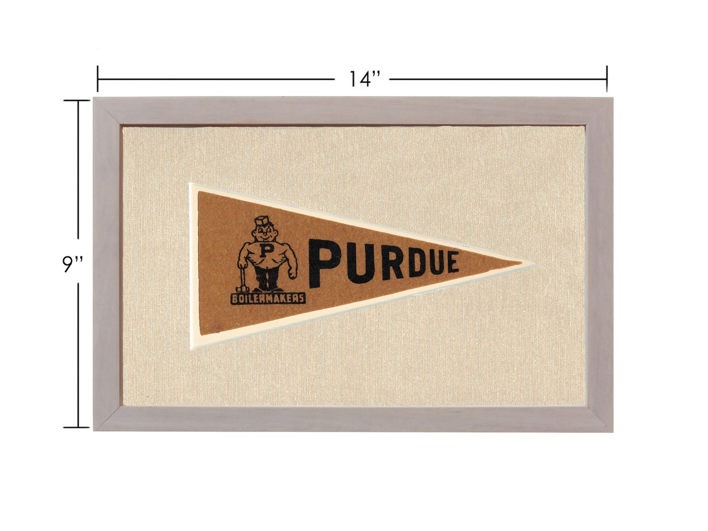 Vintage Purdue Pennant