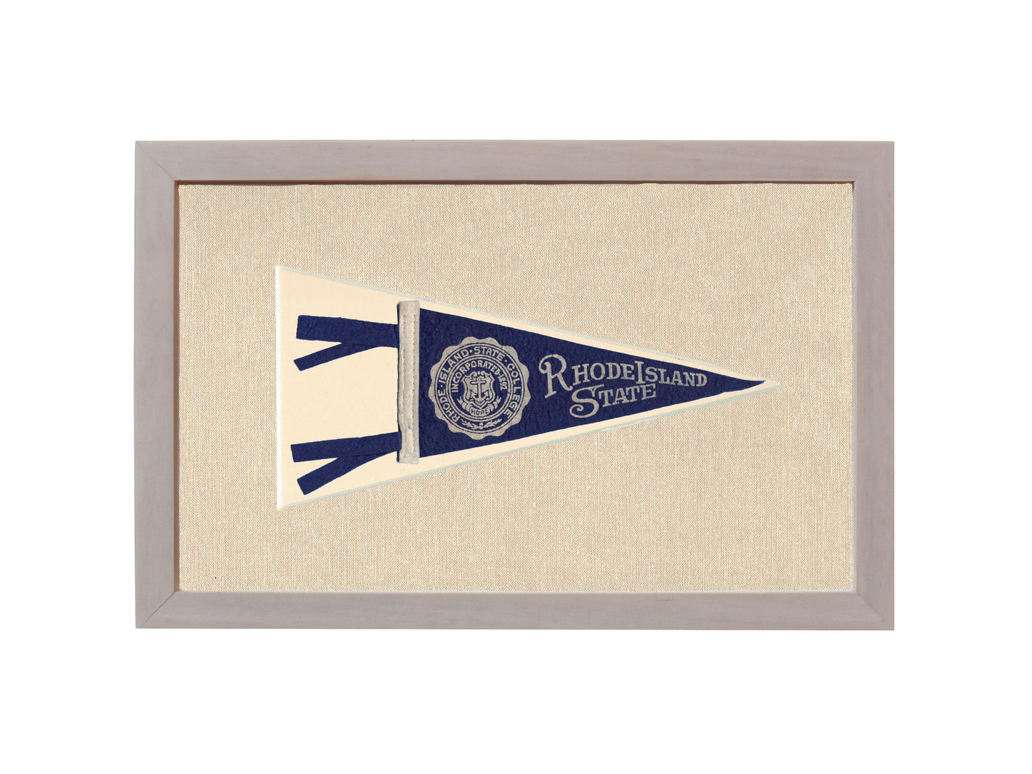 Vintage Rhode Island State Pennant