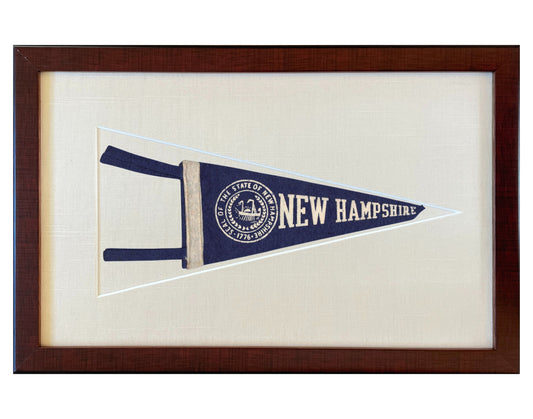 Vintage University of New Hampshire Pennant