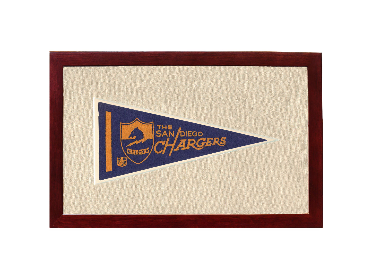 Vintage San Diego Chargers Pennant