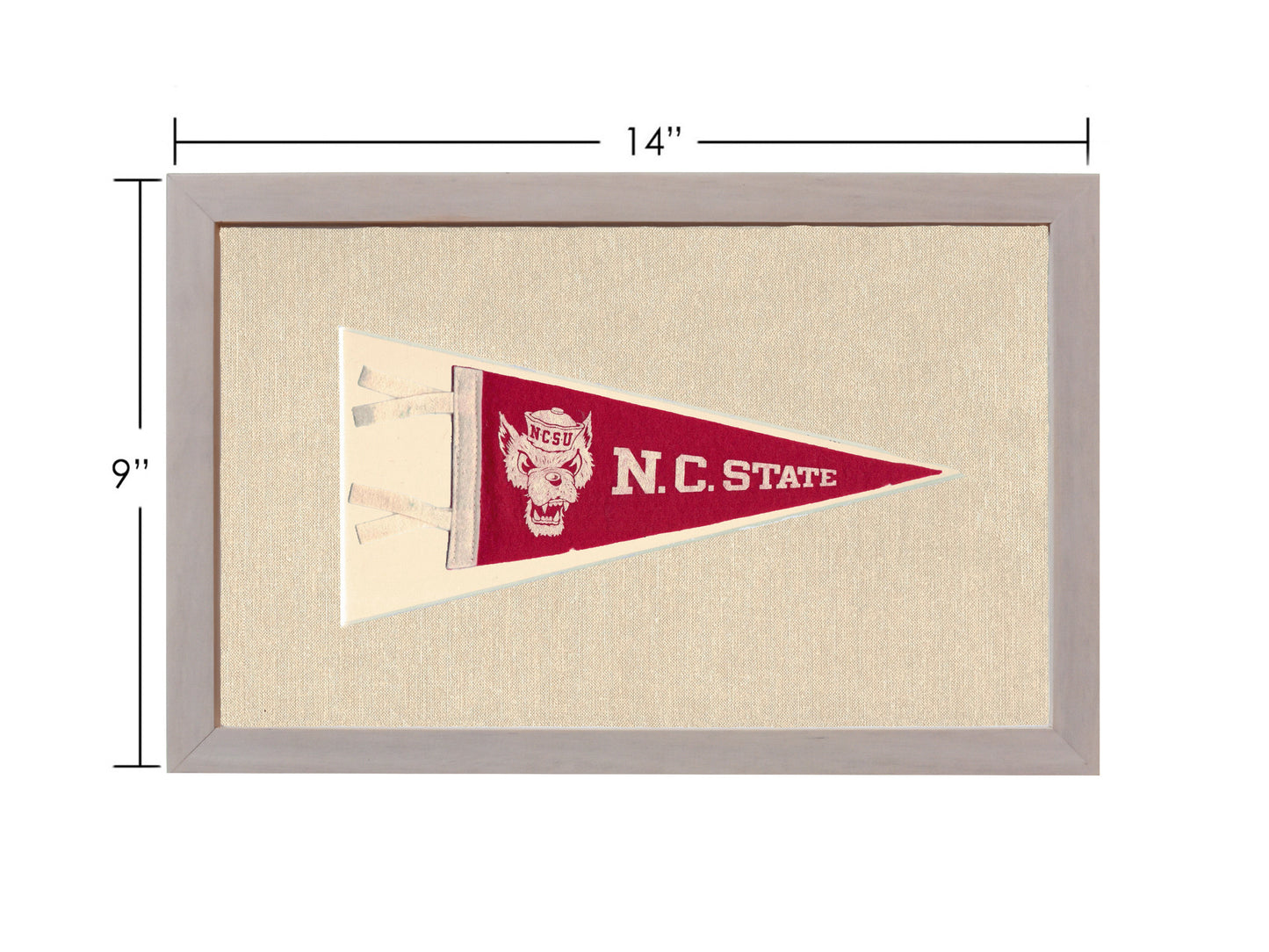 Vintage NC State Pennant