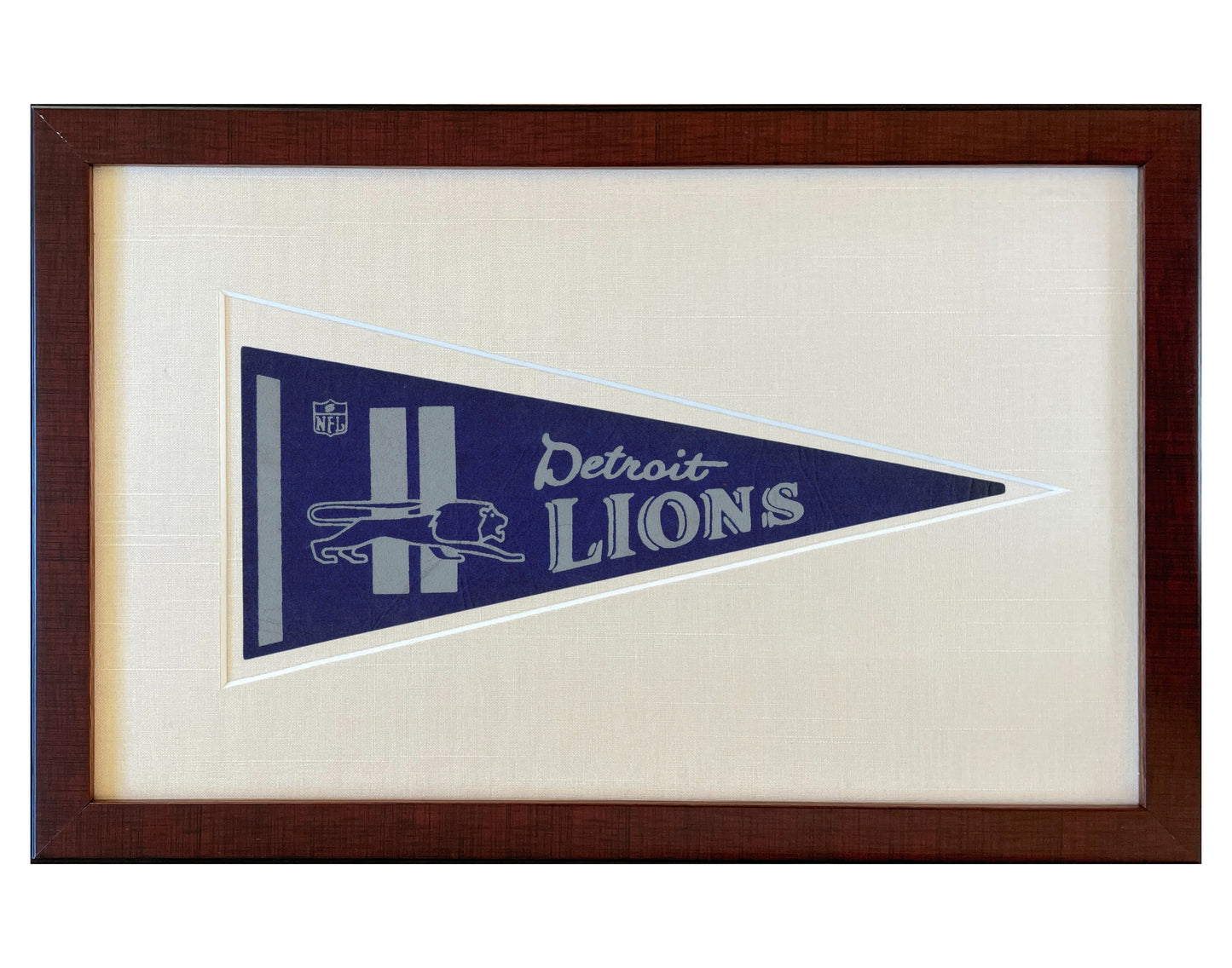 Vintage Detroit Lions NFL Pennant