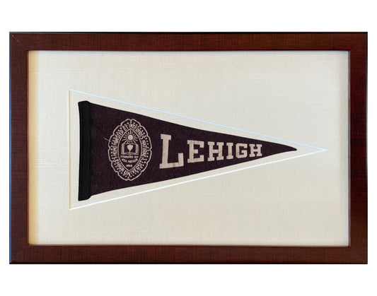 Vintage Lehigh University Pennant