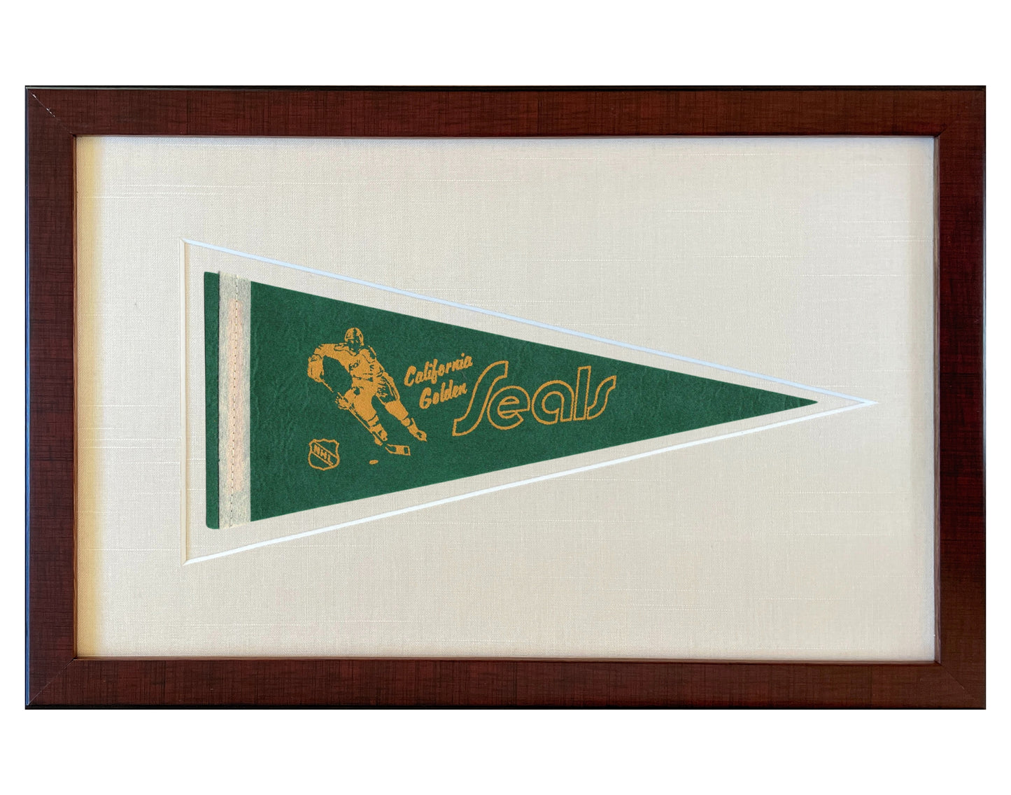 Vintage California Golden Seals NHL Pennant