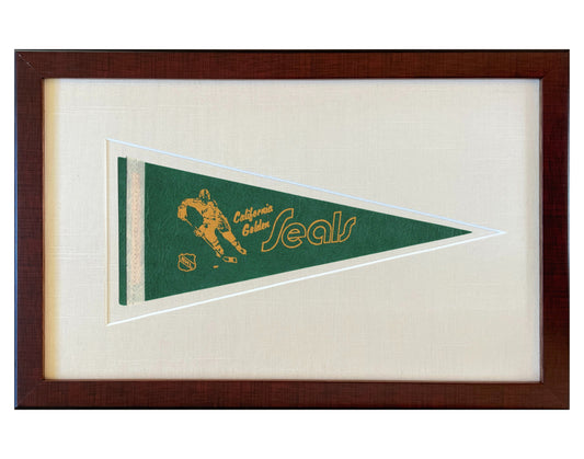 Vintage California Golden Seals NHL Pennant
