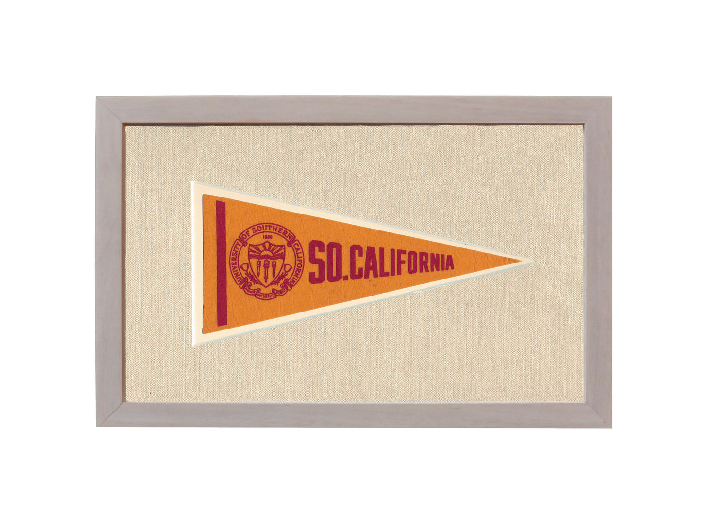Vintage University of Southern California Pennant