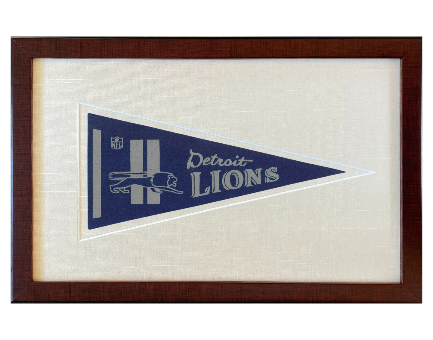 Vintage Detroit Lions NFL Pennant