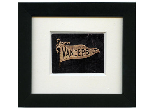 Vintage Vanderbilt University Tobacco Leather circa 1910