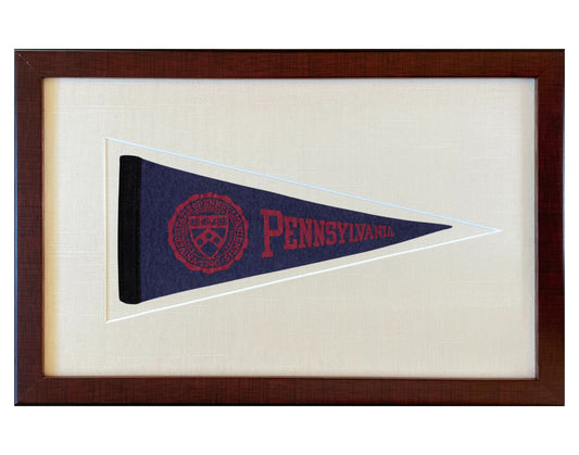 Vintage University of Pennsylvania (U Penn) Pennant
