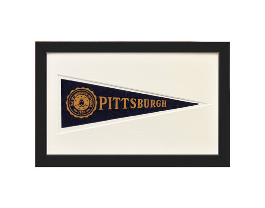 Vintage University of Pittsburgh Hormel Pennant