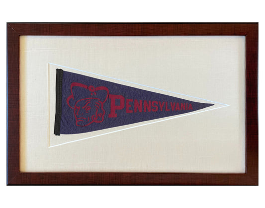 Vintage University of Pennsylvania (U Penn) Pennant