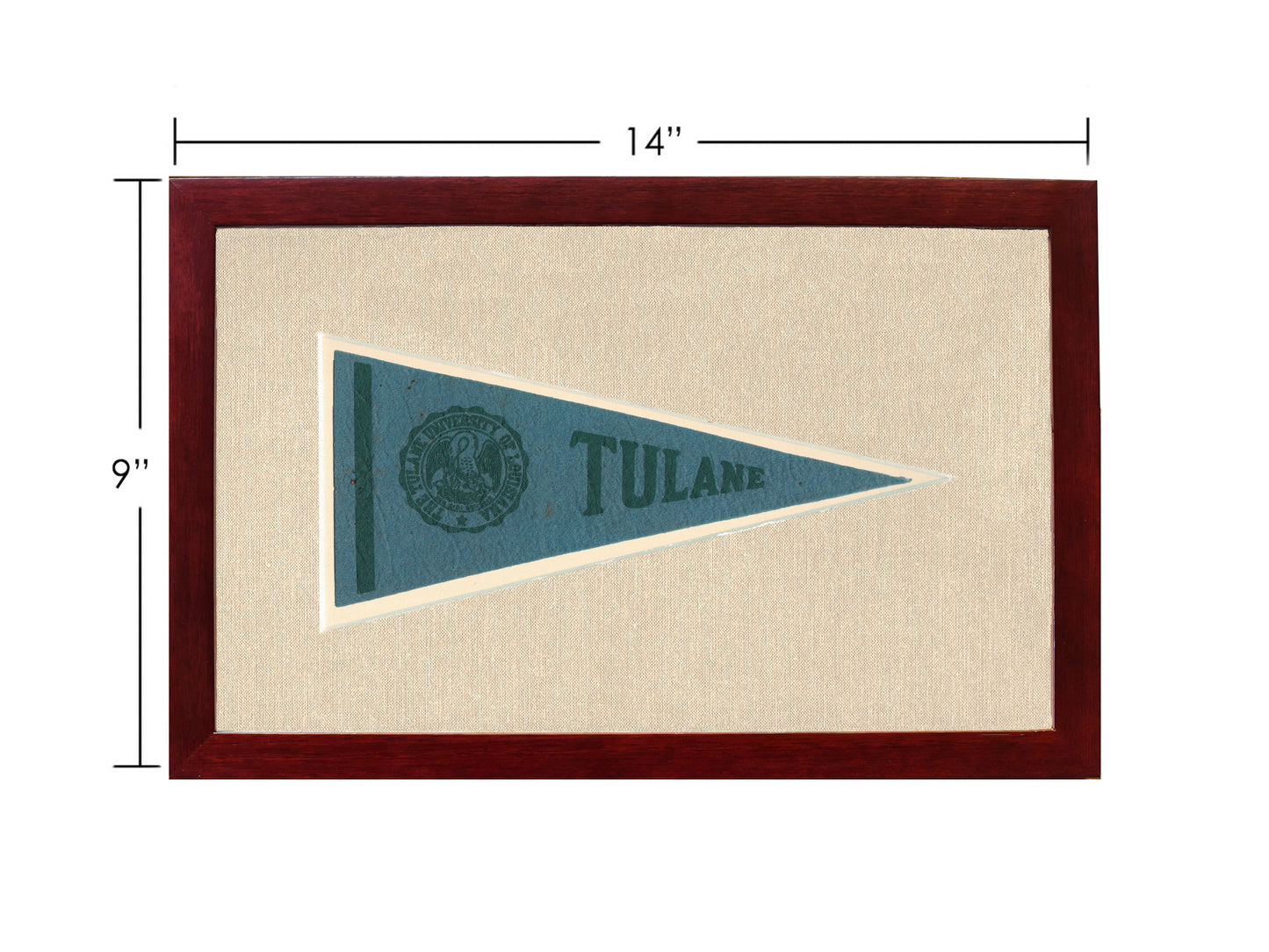 Vintage Tulane Pennant