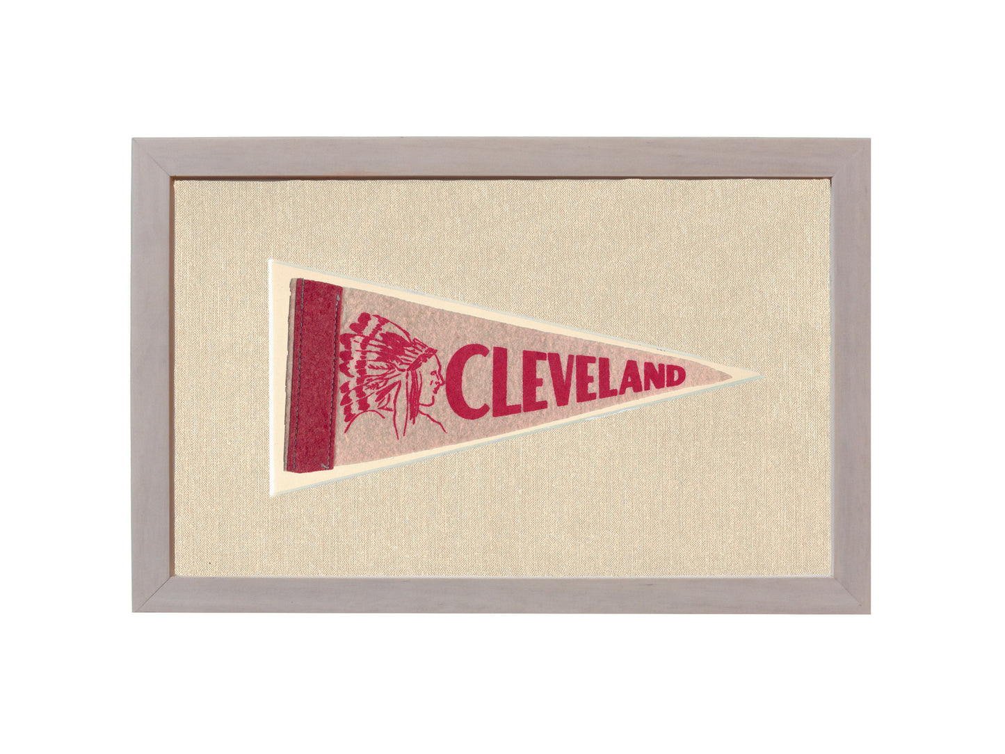 Vintage Cleveland Indians Pennant