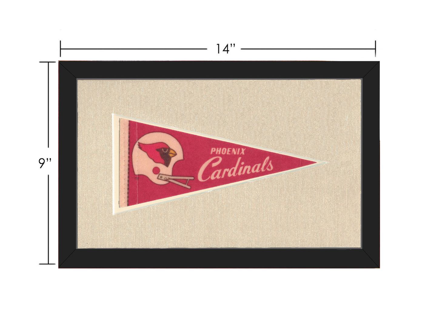 Vintage Phoenix Cardinals Pennant