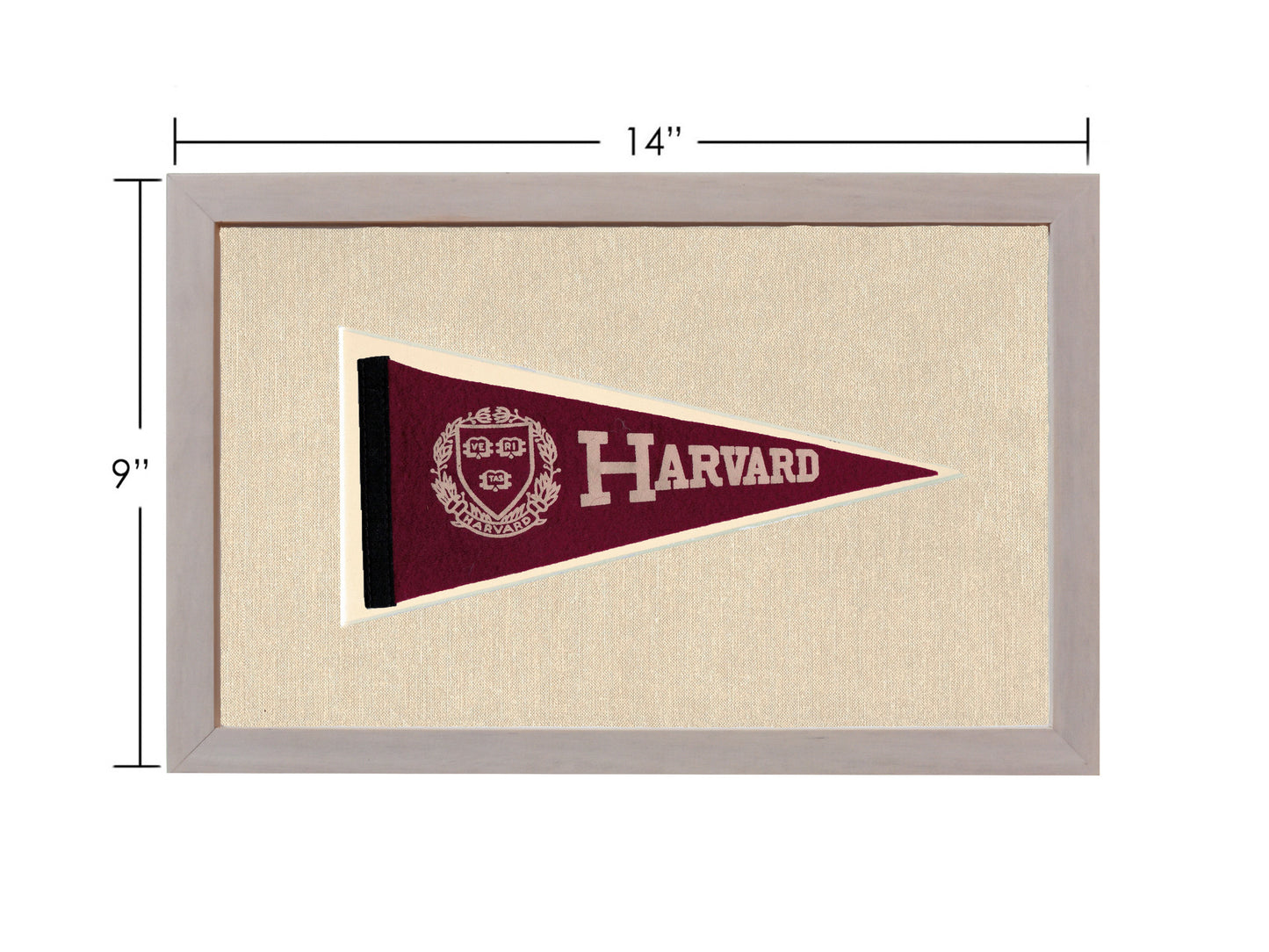 Vintage Harvard Pennant
