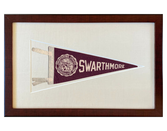 Vintage Swarthmore College Pennant