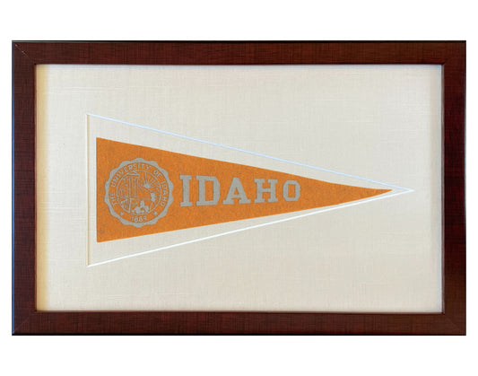 Vintage University of Idaho Pennant