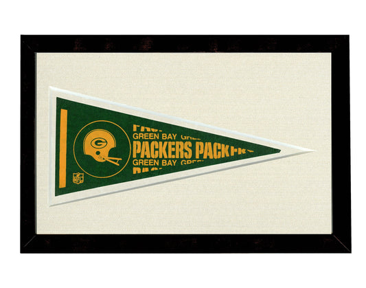 Vintage Green Bay Packers Pennant (circa 1960s)