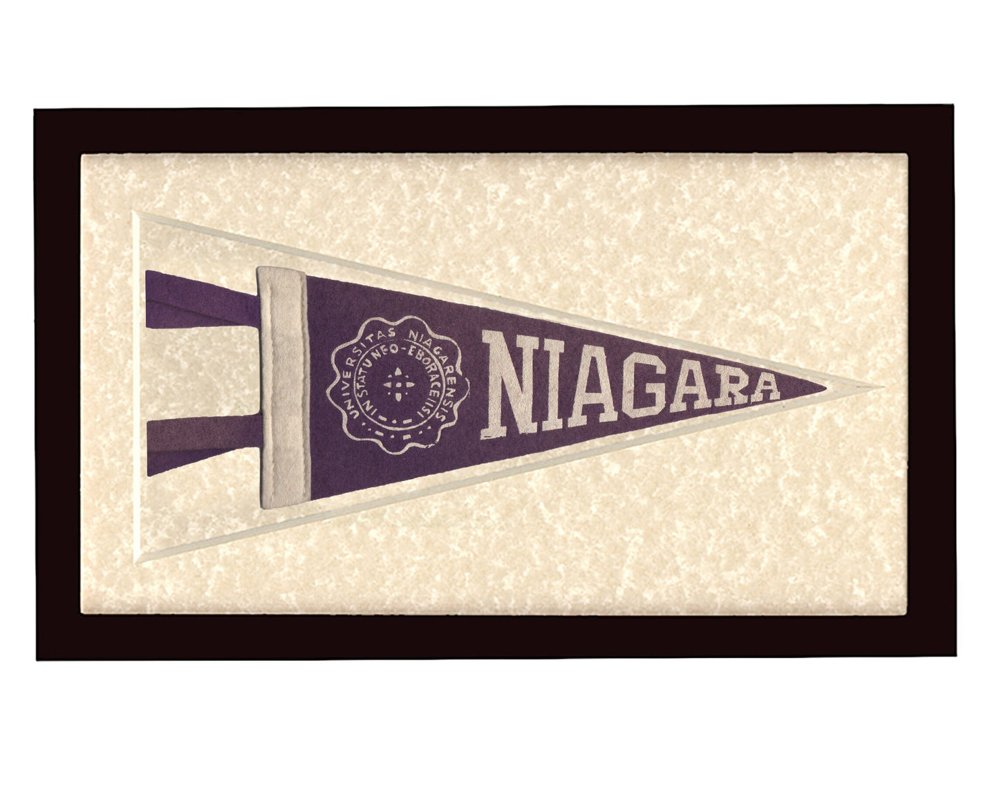 Vintage Niagara University pennant circa 1940s